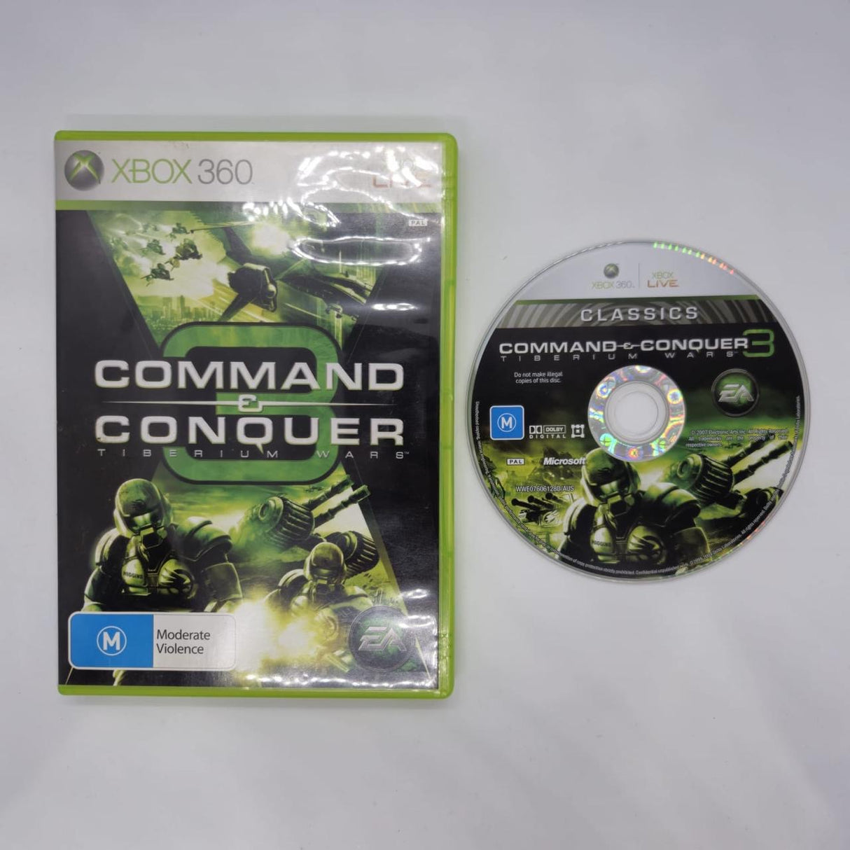 Command & Conquer 3 III Tiberium Wars Xbox 360 Game PAL