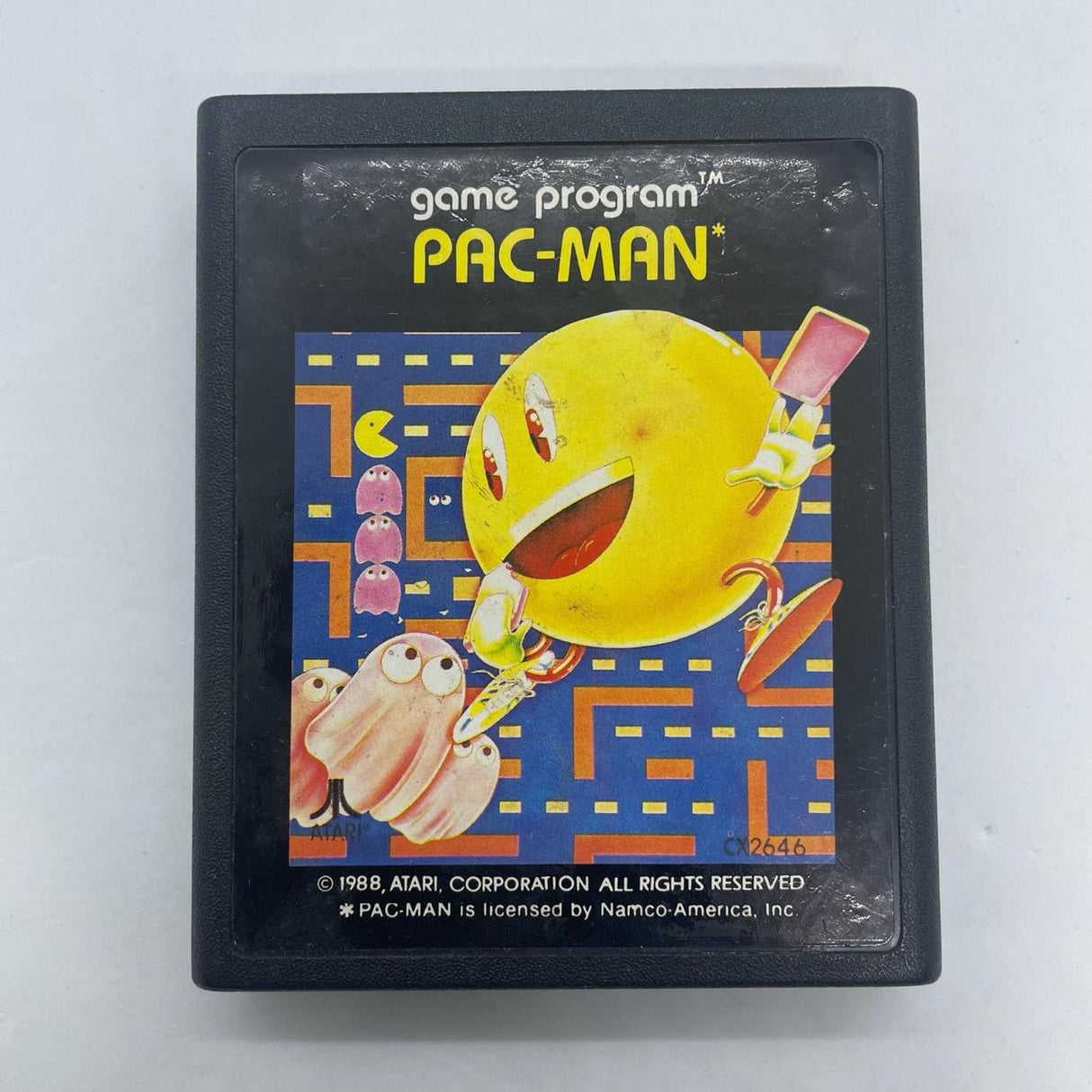 Pac-Man Atari 2600 Game Program Cartridge PAL