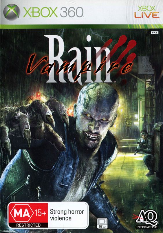 Vampire Rain Xbox 360 Game PAL Microsoft Xbox 360 Game