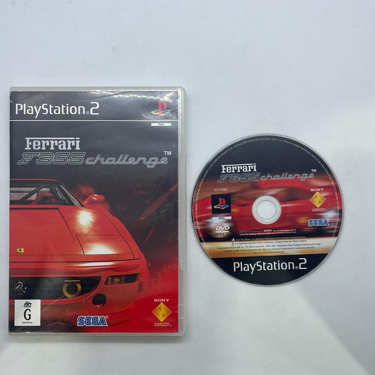 Ferrari F355 Challenge PS2 Playstation 2 Game PAL