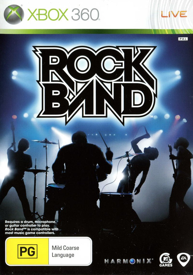 Rock Band Xbox 360 Game PAL Microsoft Xbox 360 Game