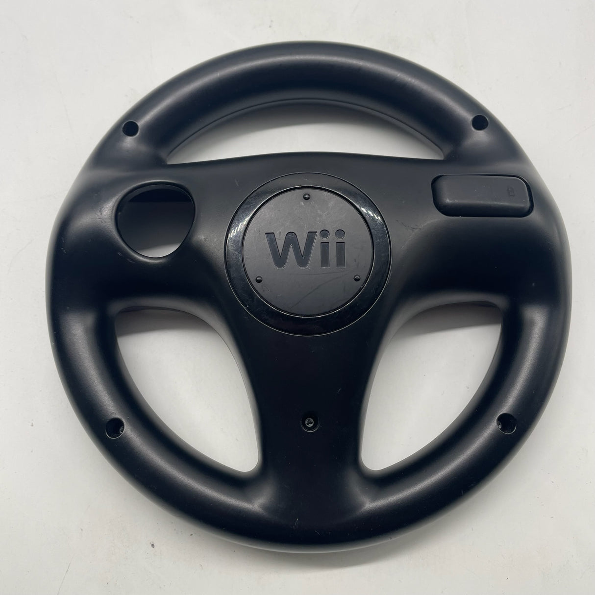 Mario Kart Nintendo Wii Console Black + Wheel and AXC Boxed PAL