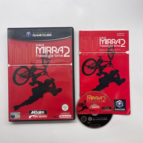 Dave Mirra Freestyle BMX 2 Nintendo Gamecube Game + Manual PAL - Trippy Trades 