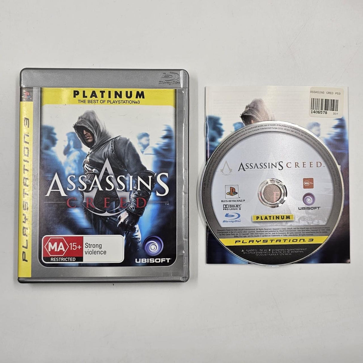 Assassin's Creed PS3 Playstation 3 Game + Manual PAL 16JE4 - Trippy Trades 