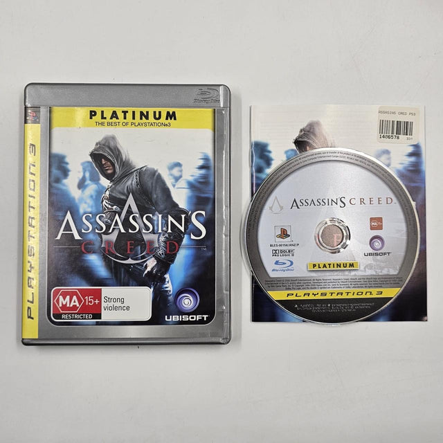 Assassin's Creed PS3 Playstation 3 Game + Manual PAL 16JE4 - Trippy Trades 