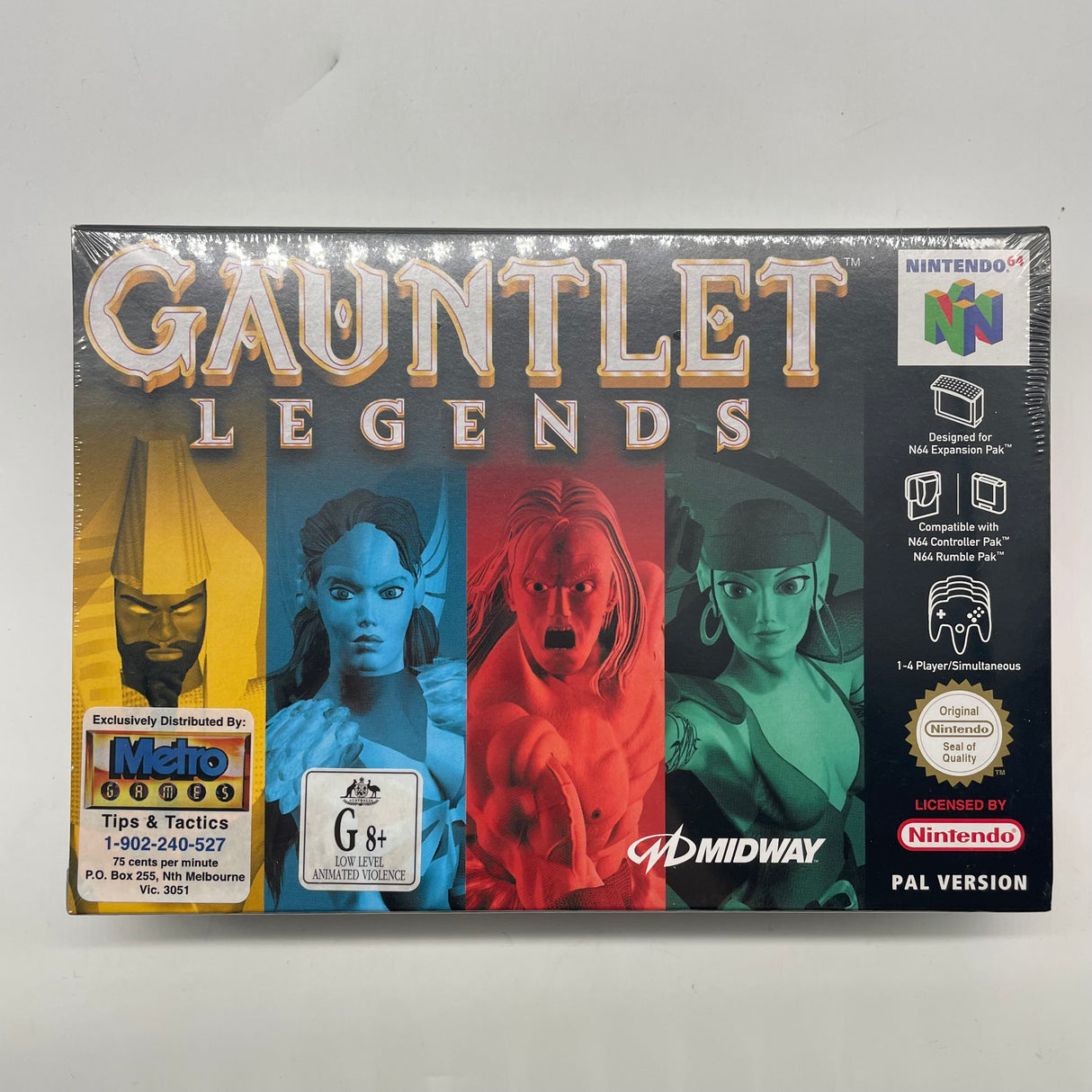 Gauntlet Legends Nintendo 64 N64 Brand New Sealed Boxed Complete