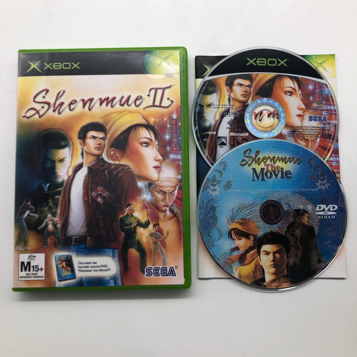 Shenmue 2 Xbox Original Game + Manual PAL