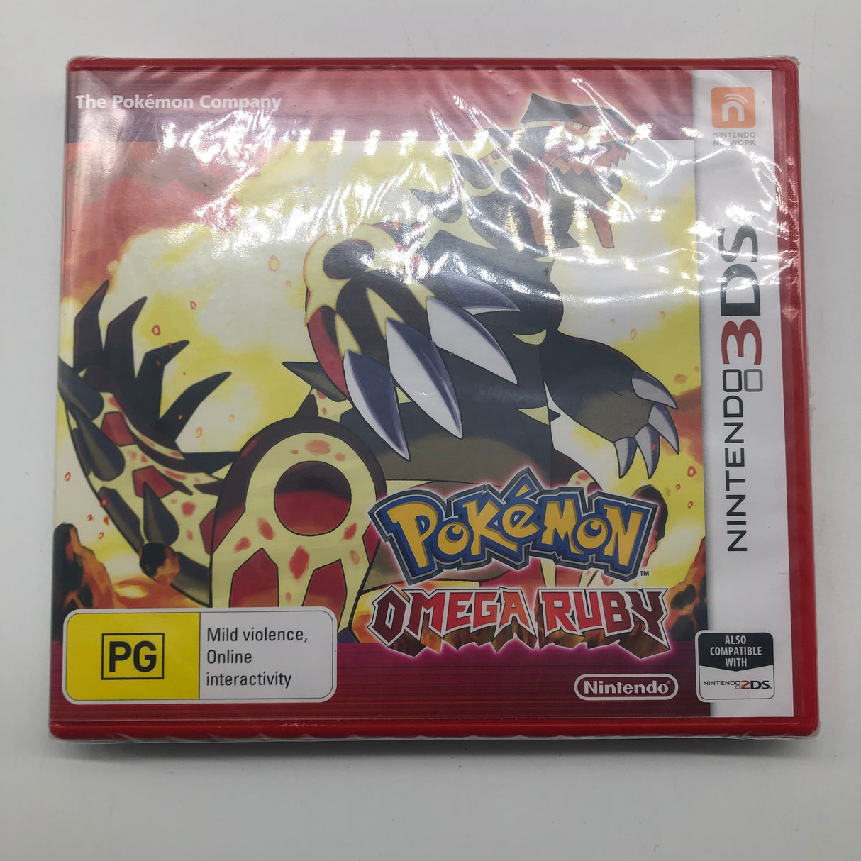 Pokemon Omega Ruby Nintendo 3DS Game Brand New SEALED PAL 25AU4