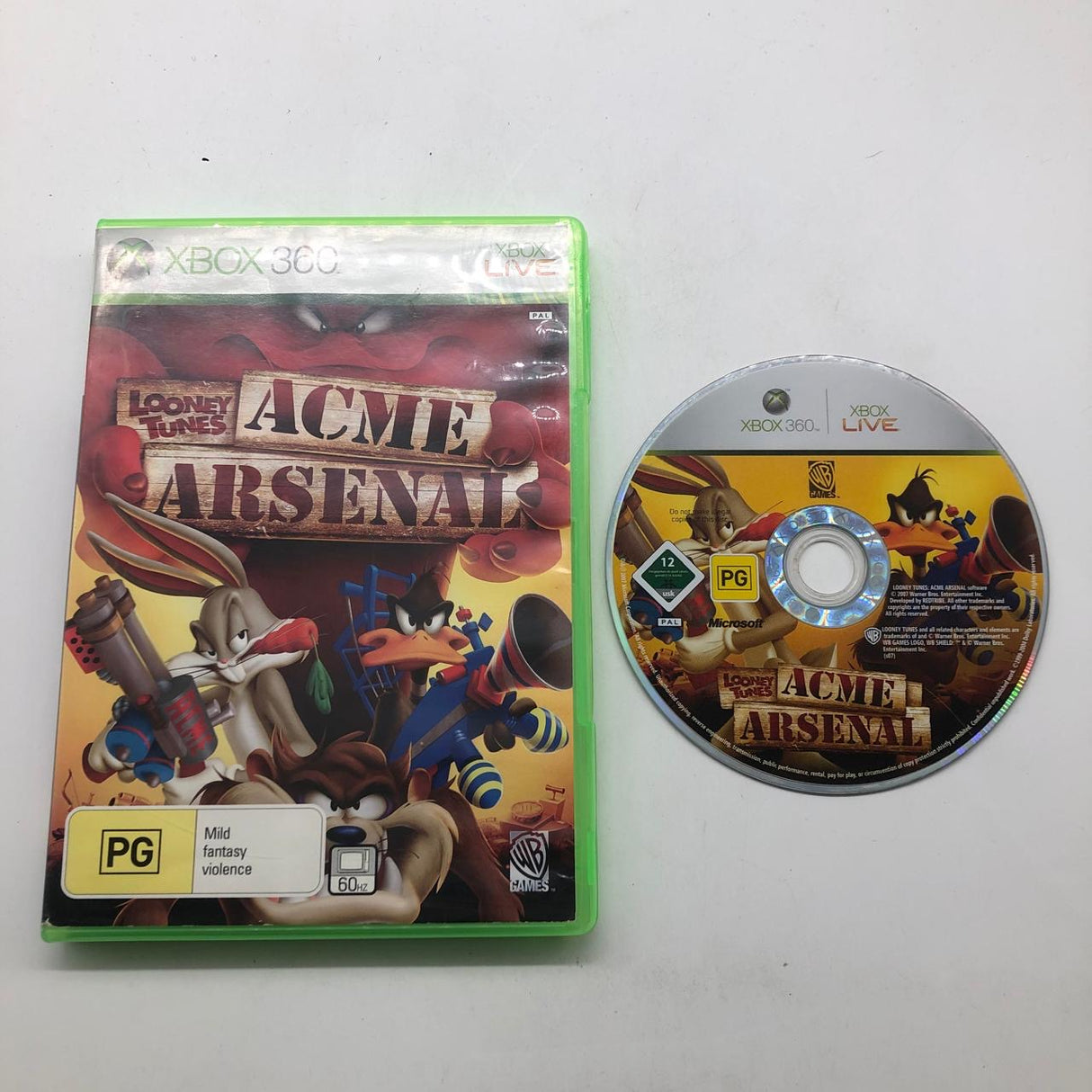 Looney Tunes: Acme Arsenal Xbox 360 Game PAL