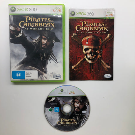 Pirates Of The Caribbean At World’s End Xbox 360 Game + Manual PAL 28A4 - Trippy Trades 