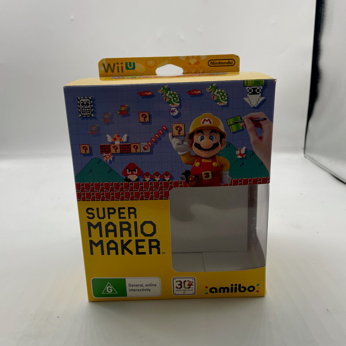 Super Mario Maker Amiibo Collector’s Edition Nintendo Wii U Game