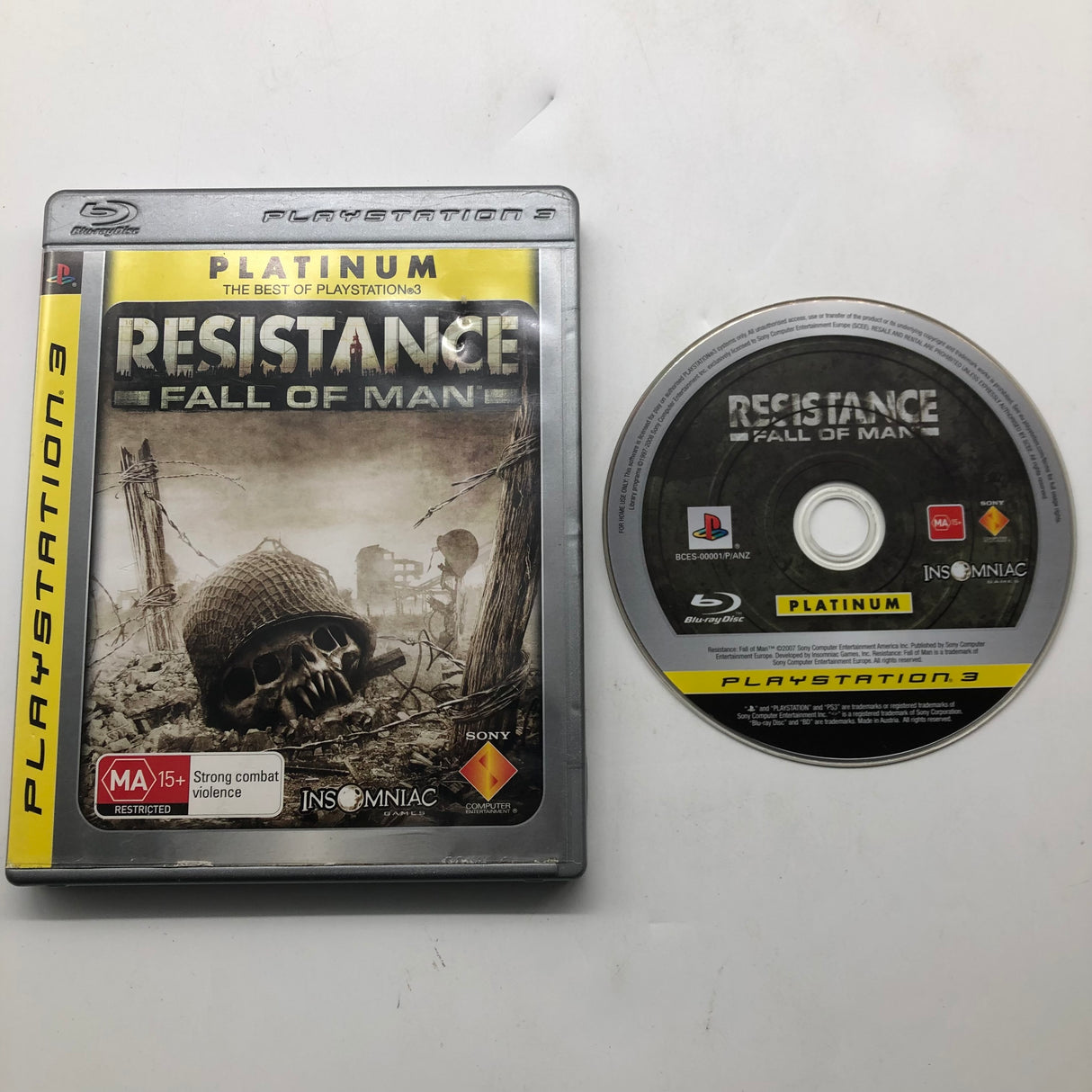 Resistance Fall Of Man PS3 Playstation 3 Game