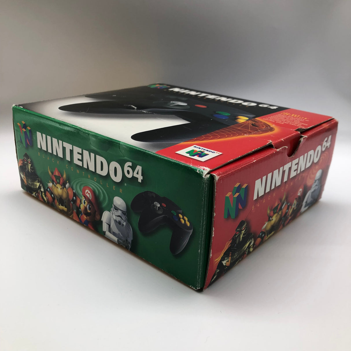 Nintendo 64 N64 Black Controller Boxed PAL 9JE4 - Trippy Trades 