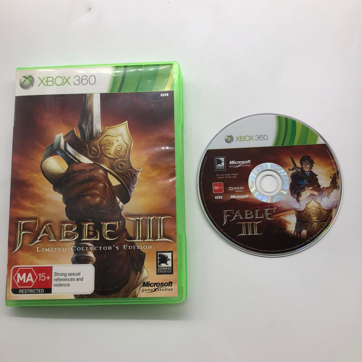 Fable III 3 Xbox 360 Game PAL