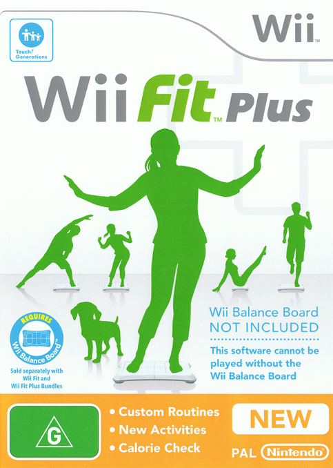 Wii Fit Plus Nintendo Wii Game PAL Nintendo Wii Game