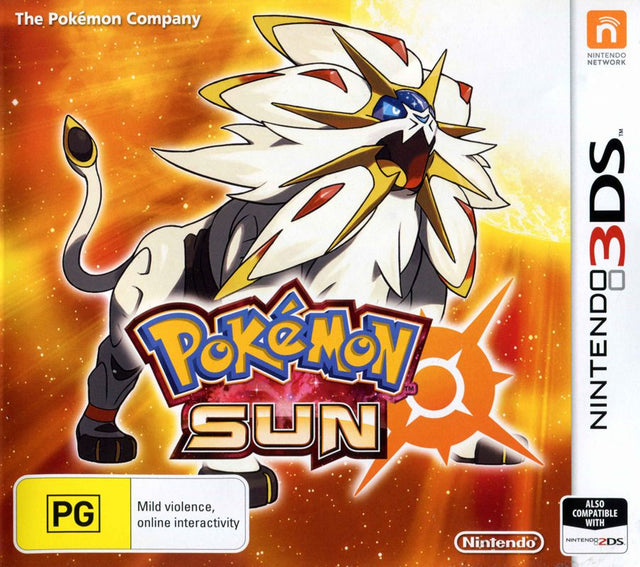 Pokémon Sun 3DS Game PAL Nintendo 3DS Game