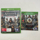 Assassins Creed Syndicate Charing Cross Edition Xbox One Game + Figure Boxed PAL