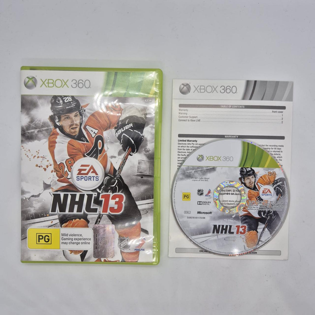 EA Sports NHL 13 Xbox 360 Game + Manual PAL