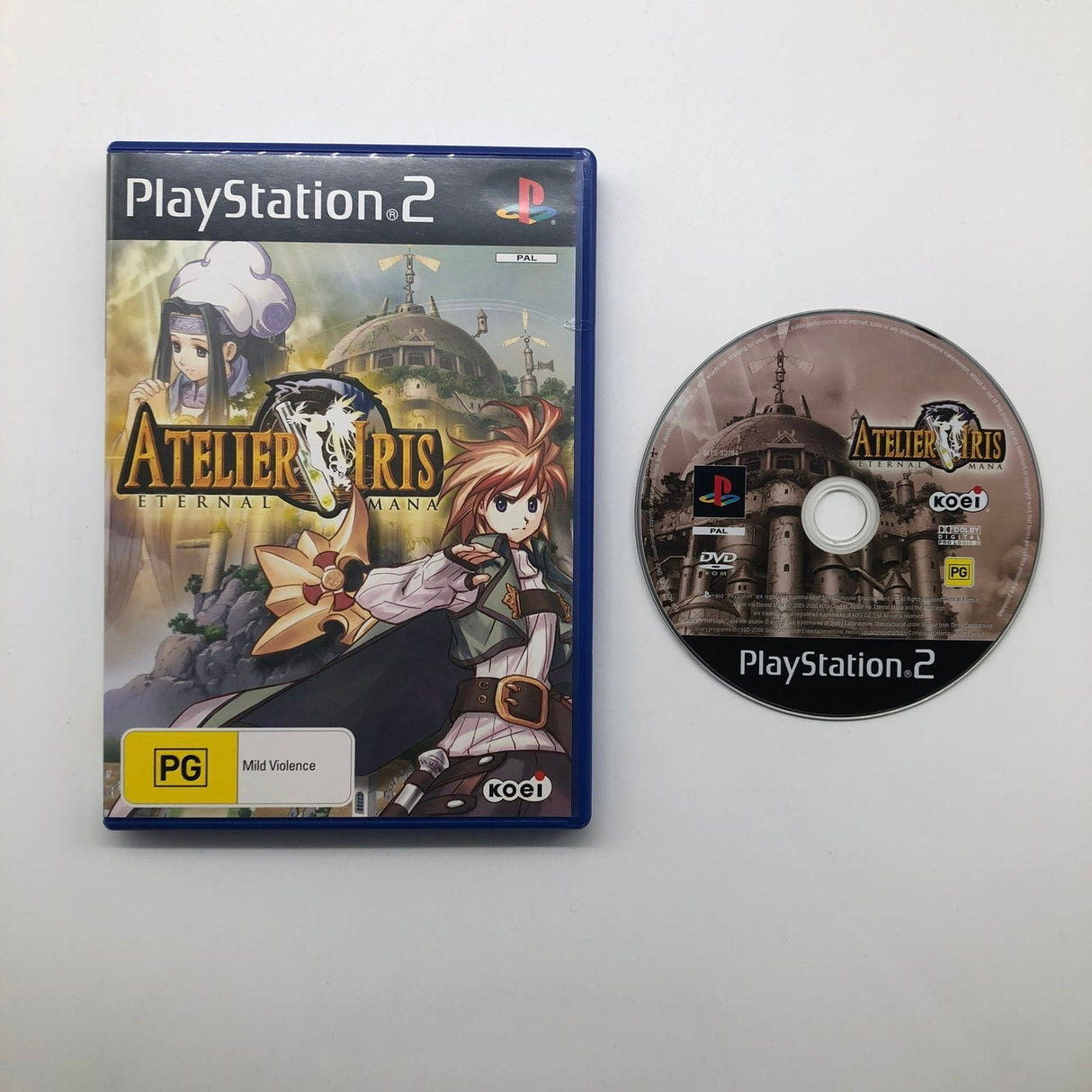 Atelier Iris: Eternal Mana PS2 Playstation 2 Game PAL