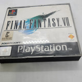 Final Fantasy VII PS1 Playstation 1 Game + Manual PAL