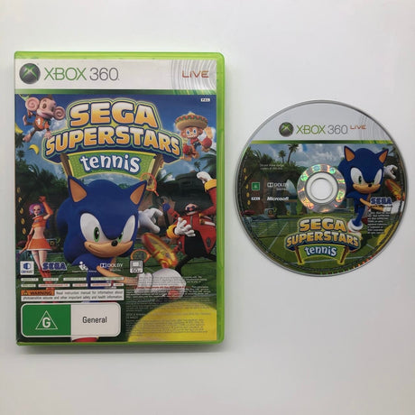 Sega Superstars Tennis Xbox 360 Game PAL 28A4 - Trippy Trades 