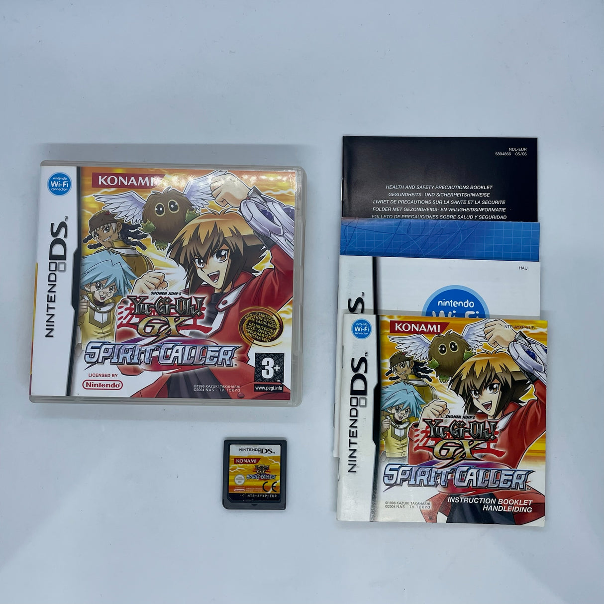 Yu-Gi-Oh Gx Spirit Caller Nintendo DS Game + Manual