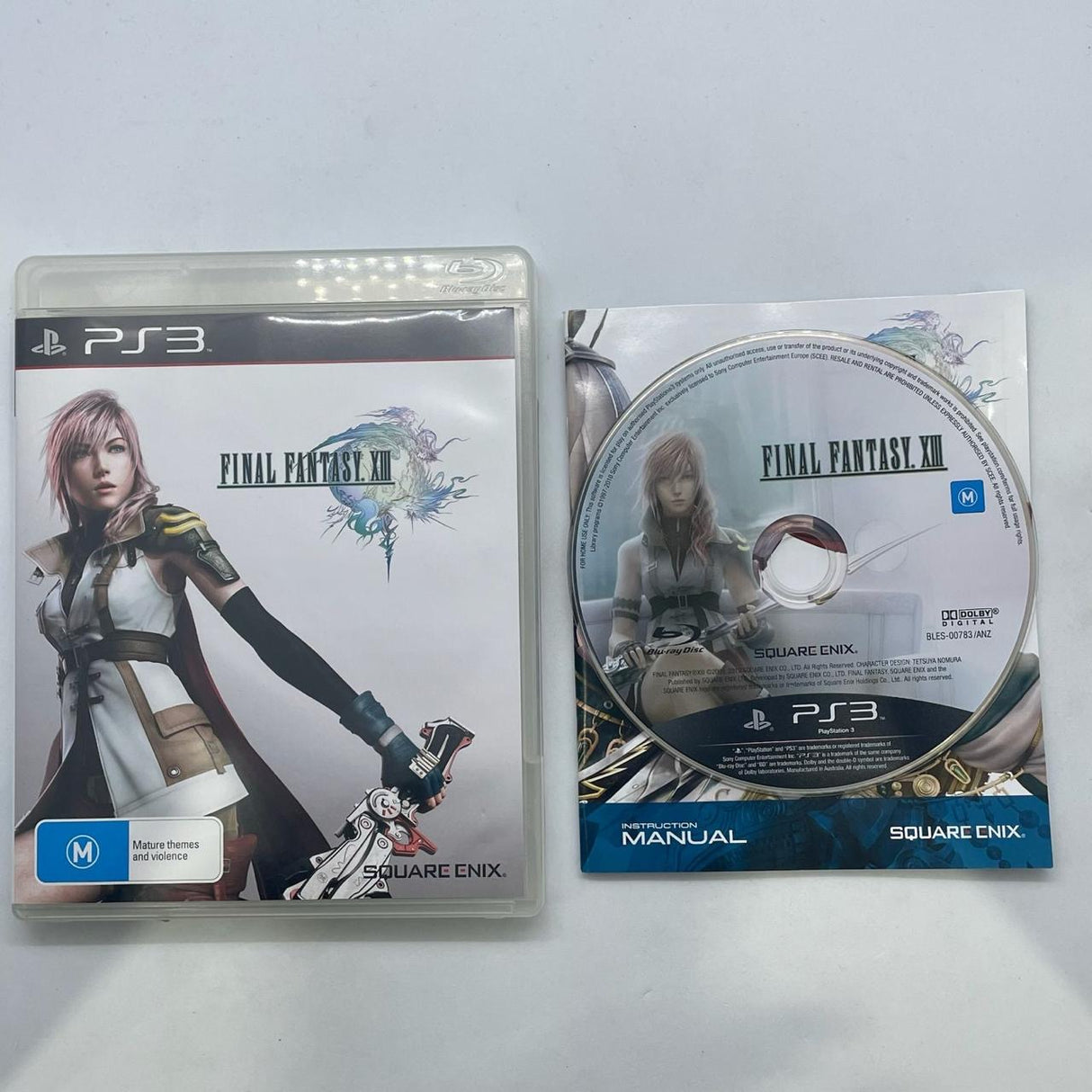 Final Fantasy XIII PS3 Playstation 3 Game + Manual