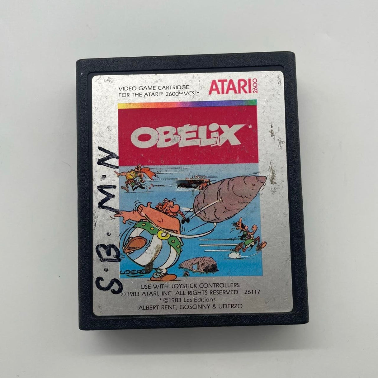 Obelix Atari 2600 Video Game Cartridge PAL