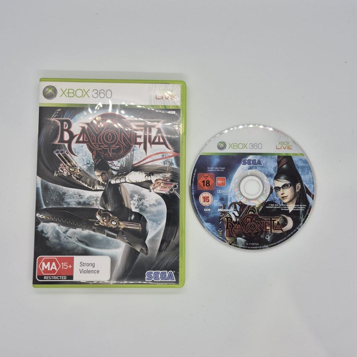 Bayonetta Xbox 360 Game PAL