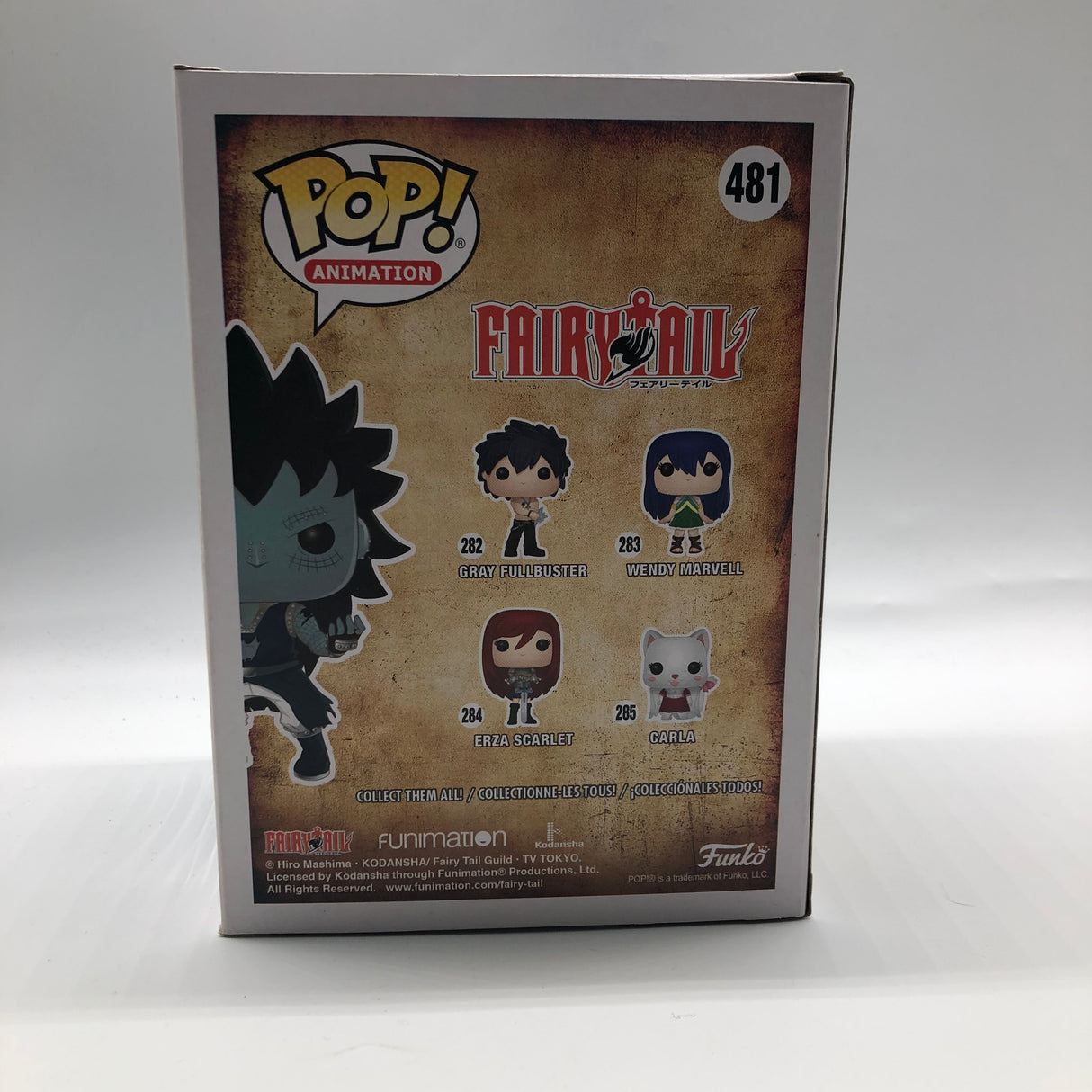 Gajeel Dragon Force #481 Fairy Tail Funko Pop Vinyl Figure