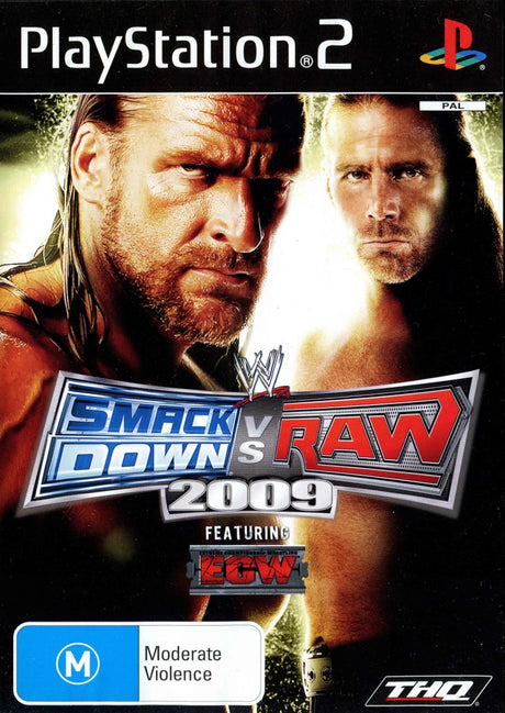 WWE SmackDown vs. Raw 2009 Playstation 2 PS2 Game PAL Sony Playstation 2 Game