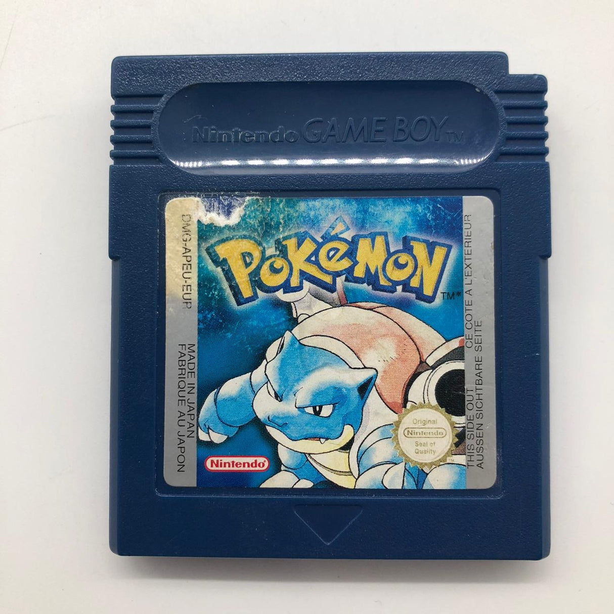 Pokémon Blue Nintendo Gameboy Original Game Cartridge New Save Battery