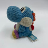 Yarn Yoshi Light-Blue Nintendo Amiibo - Trippy Trades 