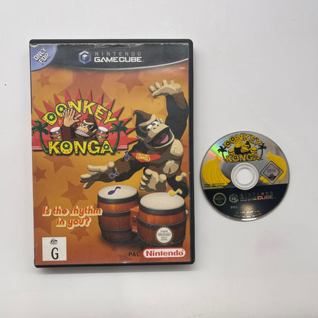 Donkey Konga Nintendo Gamecube Game PAL - Trippy Trades 