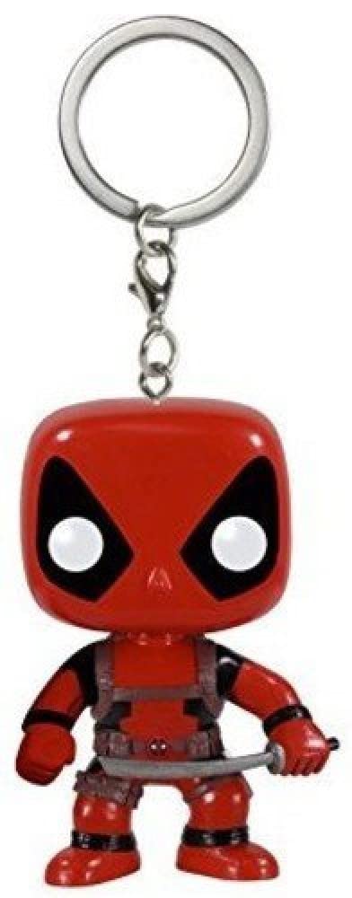 Keychain Marvel Deadpool Vinyl Figure Funko Pop Keychain