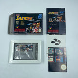 Starwing Super Nintendo SNES Game Boxed Complete PAL