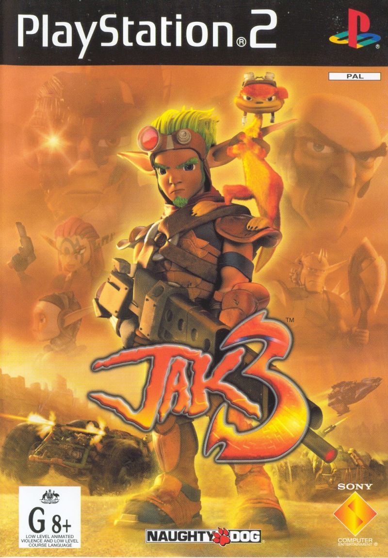 Jak 3 Playstation 2 PS2 Game PAL Sony Playstation 2 Game