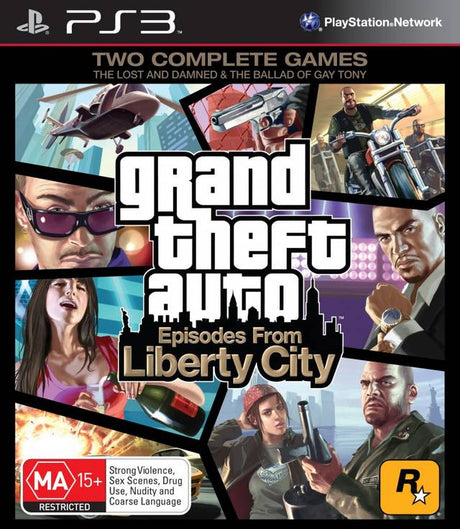 Grand Theft Auto: Episodes from Liberty City Playstation 3 PS3 Game PAL Sony Playstation 3 Game