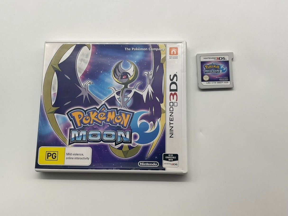 Pokémon Moon Nintendo 3DS Game PAL