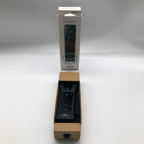 Nintendo Wii Motion Plus Inside Remote Control Black Boxed 9JE4 - Trippy Trades 