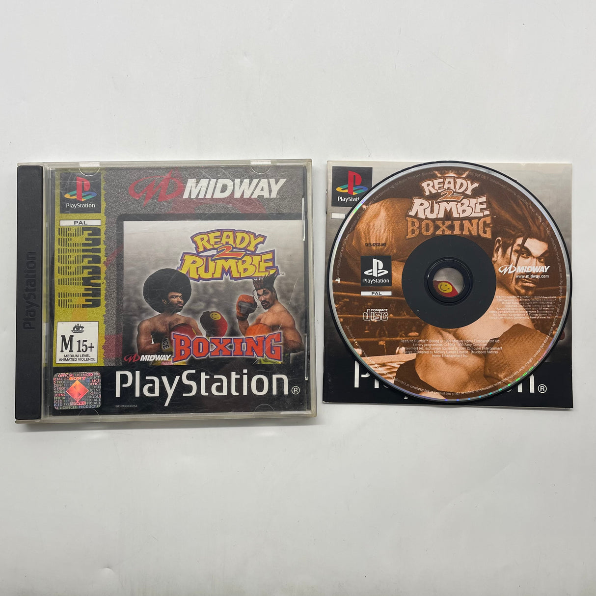 Ready 2 Rumble Boxing PlayStation 1 PS1 Game + Manual PAL