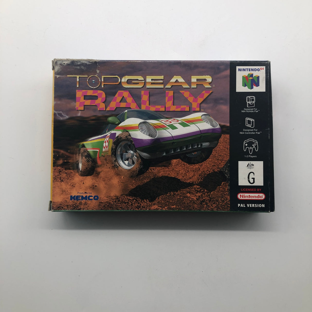 Top Gear Rally Nintendo 64 N64 Game Boxed Complete PAL 28A4 - Trippy Trades 