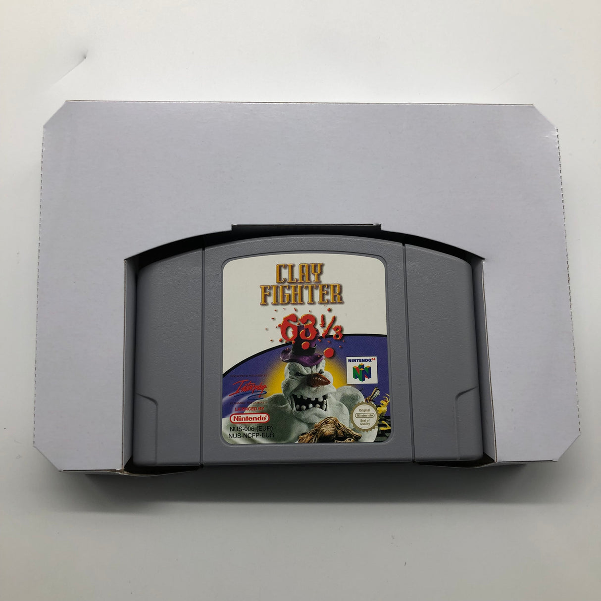 Clay Fighter 63 ⅓ Nintendo 64 N64 Game Boxed Complete PAL 9JE4 - Trippy Trades 