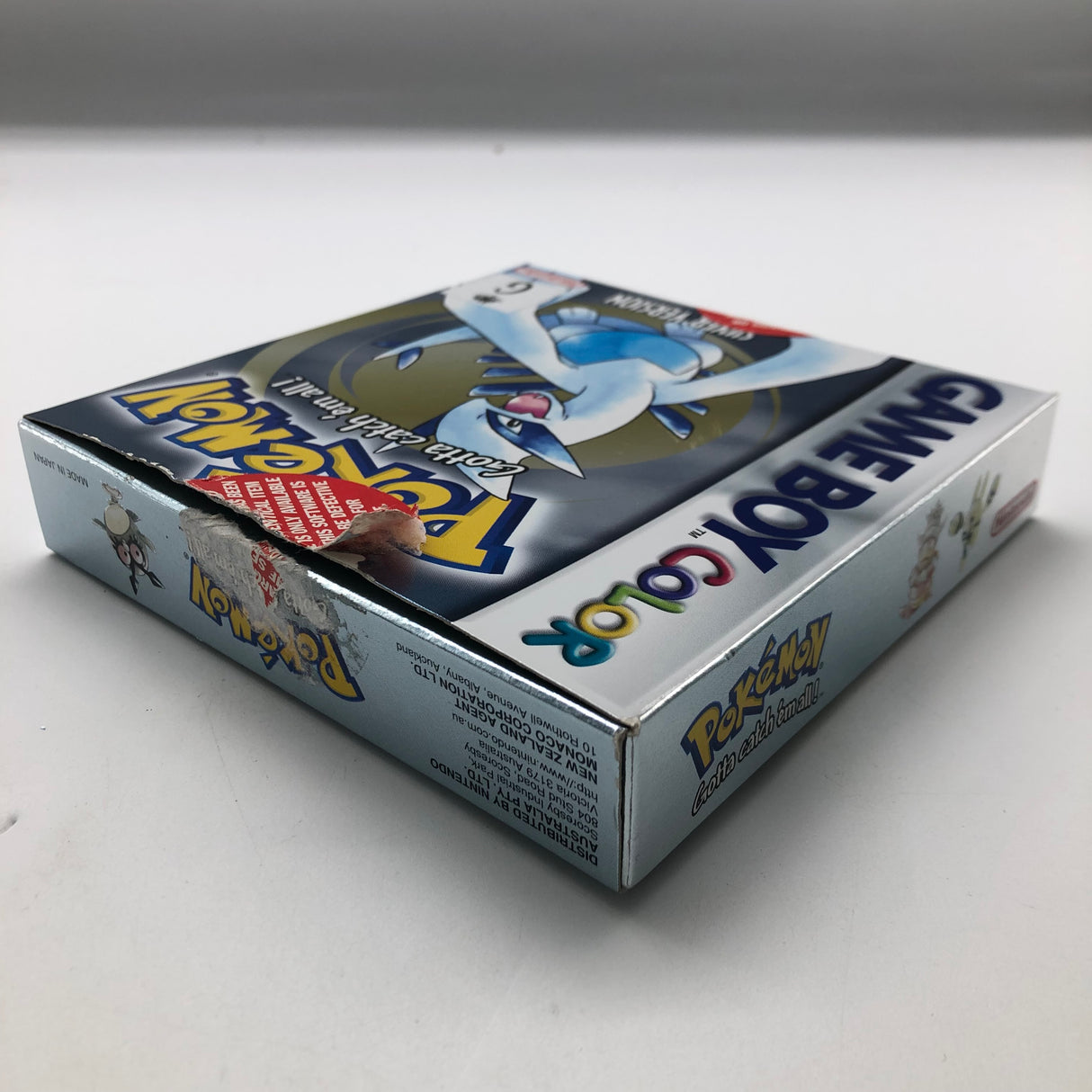 Pokemon Silver Version Nintendo Gameboy Color / Colour Game Boxed Complete 25AU4