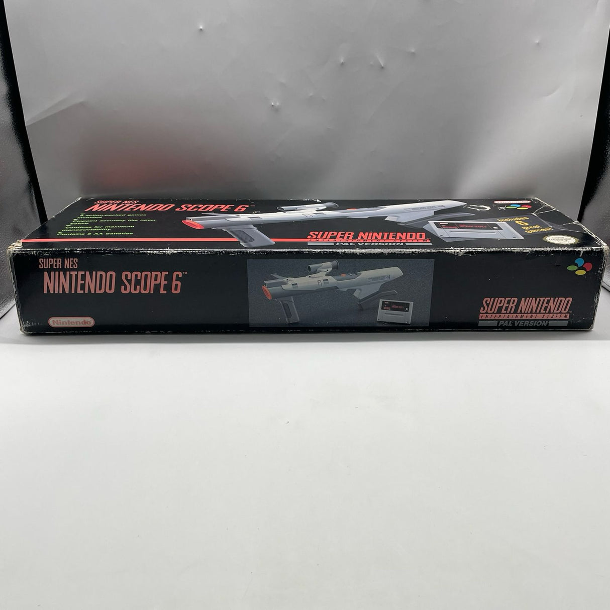 Super Nintendo SNES Scope 6 + Game Boxed