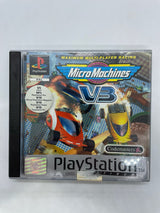 Micro Machines V3 PS1 Playstation 1 Game + Manual PAL