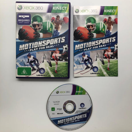 Motionsports Play For Real Xbox 360 Game + Manual PAL 28A4 - Trippy Trades 