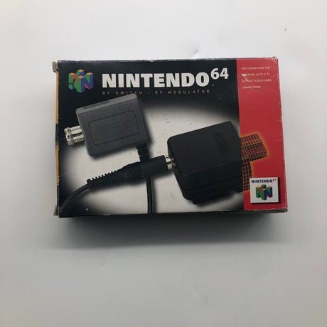 Nintendo 64 N64 RF Switch/RF Modulator Boxed 28A4 - Trippy Trades 