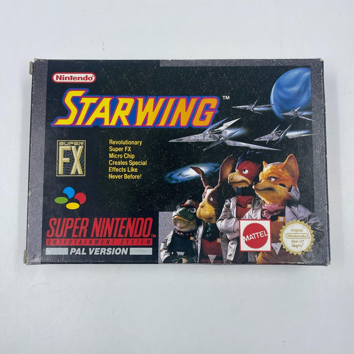 Starwing Super Nintendo SNES Game Boxed Complete PAL