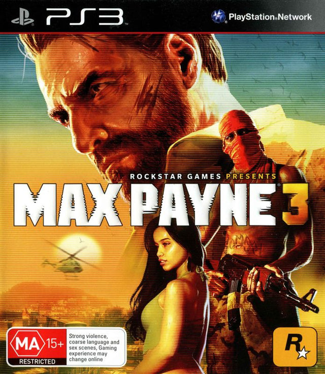 Max Payne 3 Playstation 3 PS3 Game PAL Sony Playstation 3 Game